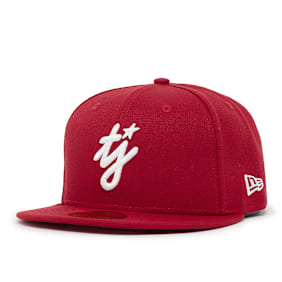 TwoJeys x New Era 59Fifty "Red" rood
