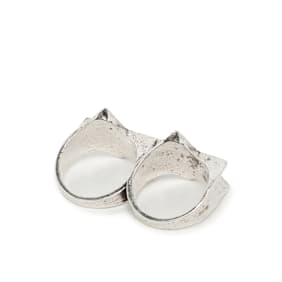 TwoJeys Superstar Knuckle Ring zilver