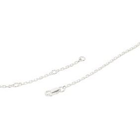 TwoJeys Stoned Necklace zilver