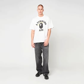 A Bathing Ape x Spotify x Central Cee College Tee white