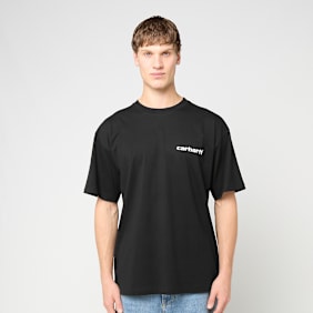 Carhartt WIP S/S Caps T-Shirt noir