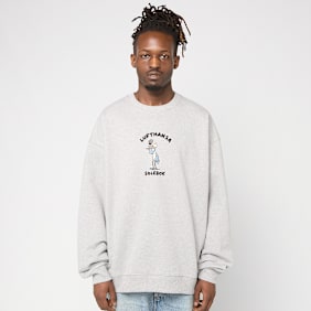 solebox x Lufthansa Standing Salute Sweater gris