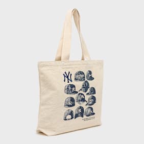 New Era MLB New York Yankees Cap Graphic Tote Bag beige