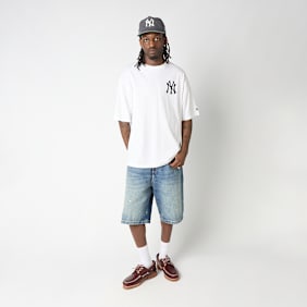 New Era MLB Cap Graphic Os Tee New York Yankees wit