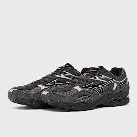Mizuno Wave Mustang Ls Suede Schwarz