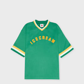 ICECREAM&nbsp; V-Neck Sports Jersey vert