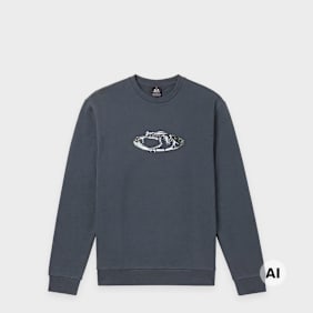 Oakley Animatronic Frog Crewneck grey