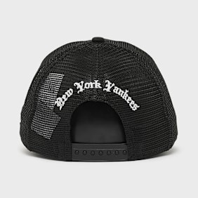 New Era MLB Script New York Yankees 9FORTY A-Frame Trucker Cap noir