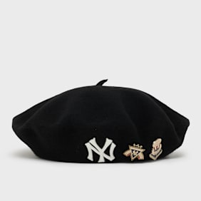 New Era MLB Cooperstown Pin New York Yankees Beret schwarz