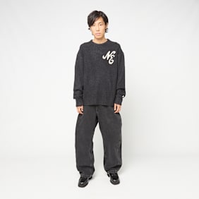 New Era Knit Sweater blau