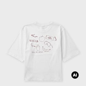 The North Face Wmns Hike Picnic Boxy Short-Sleeve Graphic T-Shirt weiß