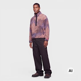 The North Face&nbsp; Red Box Printe Half Zip Fleece camouflage