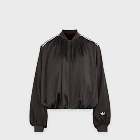 adidas Originals Pleated Track Top Jacket brown
