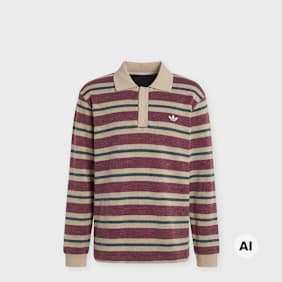 adidas Originals Striped Polo multicolor