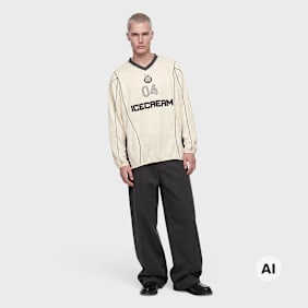 ICECREAM Icecream Training Top Beige