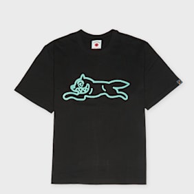 ICECREAM Running Dog T-Shirt Schwarz