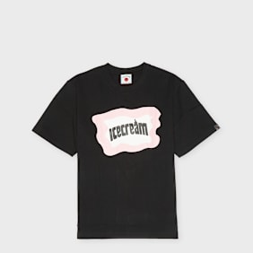 ICECREAM Block Logo T-Shirt black
