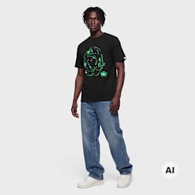 Billionaire Boys Club Astro Golf Course T-Shirt Schwarz