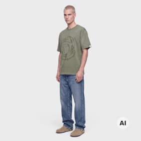 Billionaire Boys Club Stencil Astro T-Shirt green