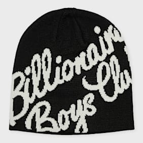 Billionaire Boys Club Script Beanie Schwarz