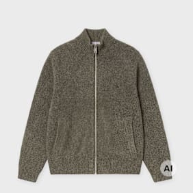 Carhartt WIP Curtis Sweater Jacket brun