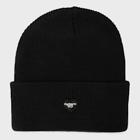 Carhartt WIP Small Heart Beanie black