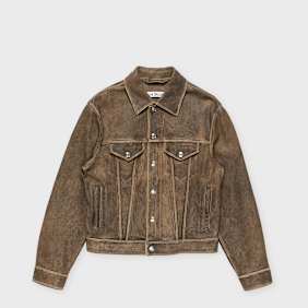 Acne Studios Western Leather Jacket brown/black UndefinedColor