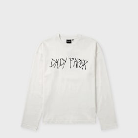 Daily Paper Scribble LS T-Shirt white