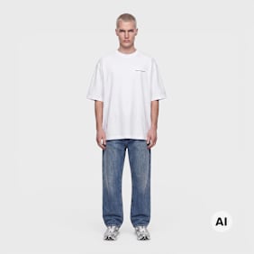Daily Paper Origami Shield T-Shirt wit