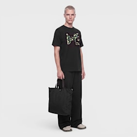 A Bathing Ape ABC Camo Bape Sta Tee black x green zwart