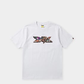 A Bathing Ape Bape Graffiti Logo Relaxed Fit Tee wit