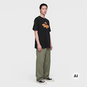 A Bathing Ape Milo On Bape Tee black