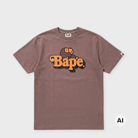 A Bathing Ape Milo On Bape Tee bruin