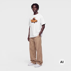 A Bathing Ape Milo On Bape Tee white
