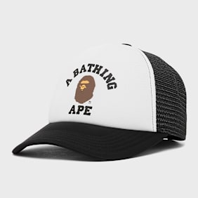 A Bathing Ape College Mesh Cap black Undefined Color
