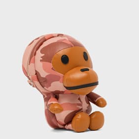 A Bathing Ape 1st Camo Baby Milo PU Shoulder Bag rosa