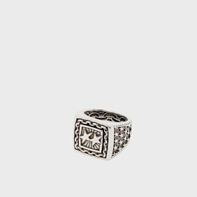 TwoJeys Family Signet Ring silber