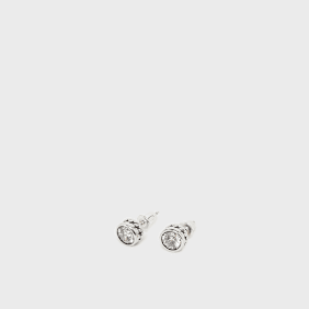 TwoJeys Stone Stud Starline Earring silber
