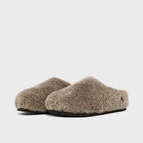 Birkenstock Amsterdam Wrapped Shearling beige