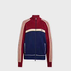 adidas Originals Knitted Archive Track Top blue