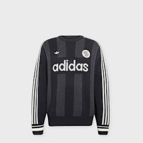 adidas Originals Winter Club Knitted GFX Crewneck zwart