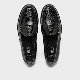 DSM Kei Ninomiya x G.H. Bass Larson Penny Loafers Schwarz