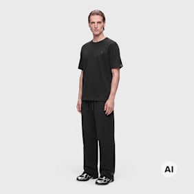 DSM Kei Ninomiya Unisex Football Brack Print Shortsleeve Tee Knit black Schwarz