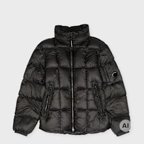 C. P. Company DD Shell Puffer Jacket zwart