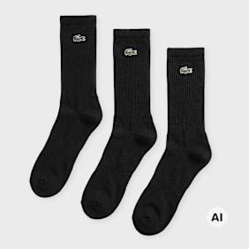 Lacoste Crew Socken noir