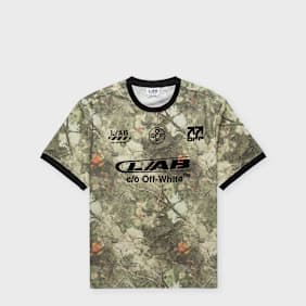 L/AB c/o Off-White Off Camo Soccer Jersey groen