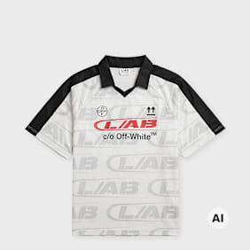 L/AB c/o Off-White Off Active Jersey Weiss