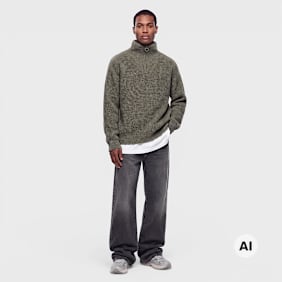Barbour Barbour New Tyne Half Zip derby tweed Undefined Color