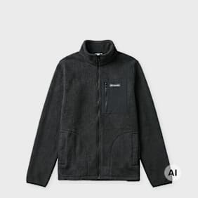 Columbia Jasper Ridge™ Pebbled Full Zip Fleece Schwarz