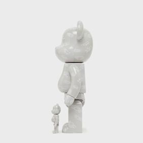 Medicom Bearbrick Keith Haring 13th. Ver. 400% & 100% multicolore